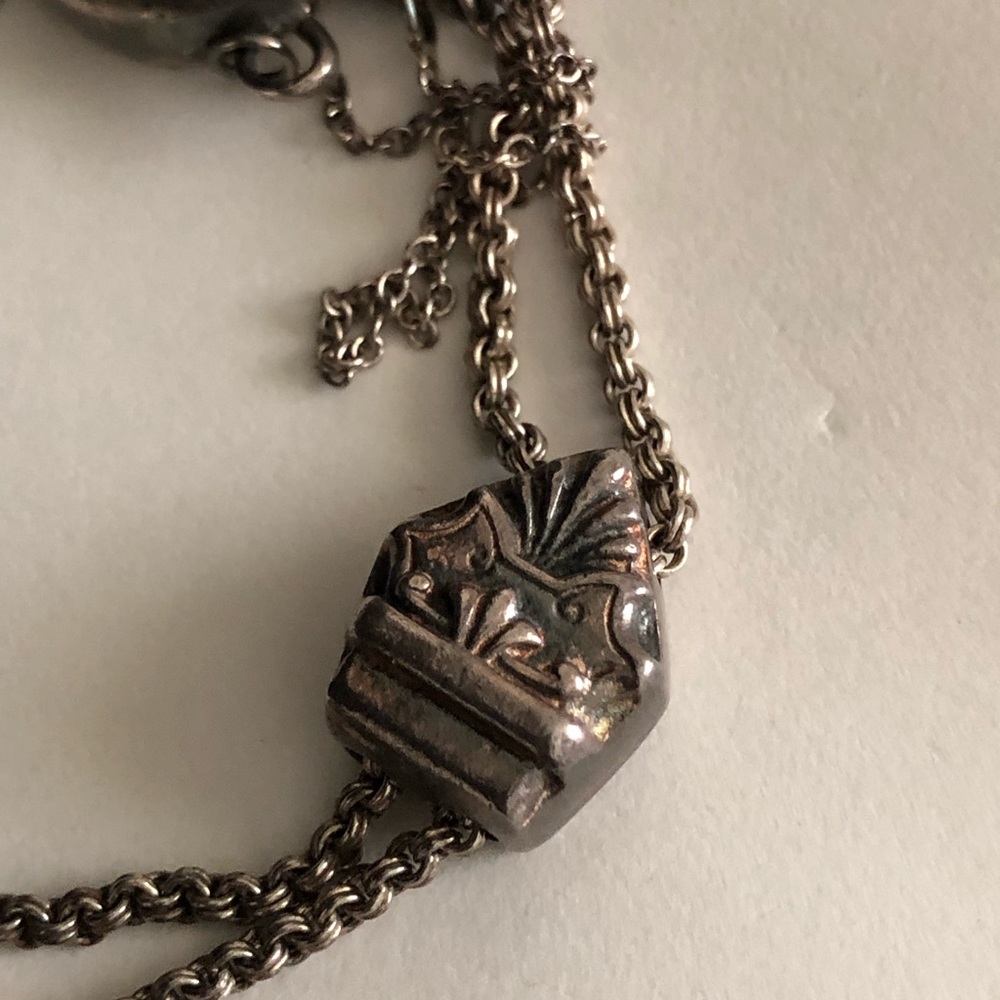 Vintage Sterling SILVER Slide Bracelet. - Picture 7 of 8